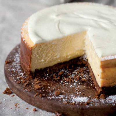 The classic cheesecake