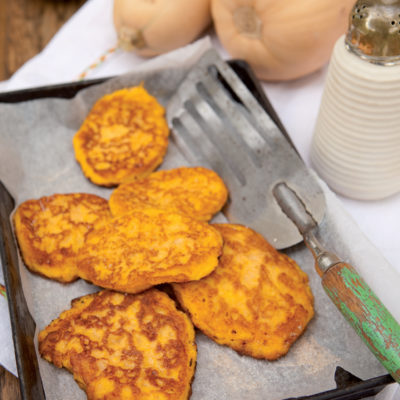 Alma Road Cafe butternut fritters