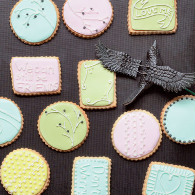 Orange-scented sugar cookies