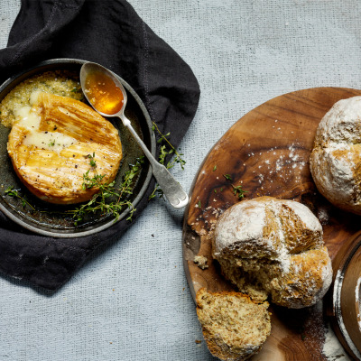 No-knead soda bread