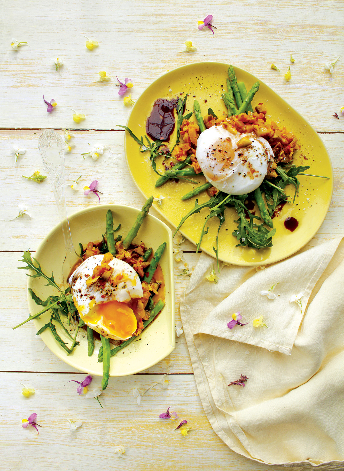 Simple spring breakfast