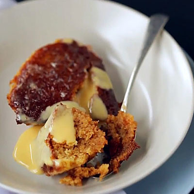 Make sticky malva pudding