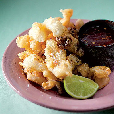 Make tempura batter