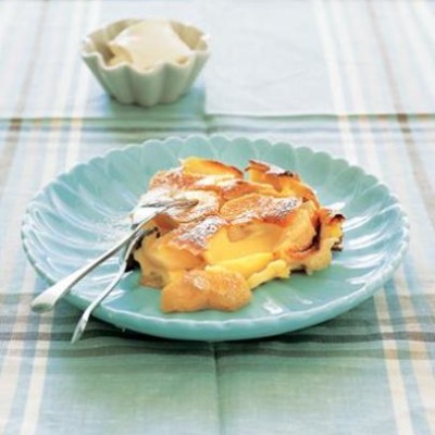 Apple clafoutis