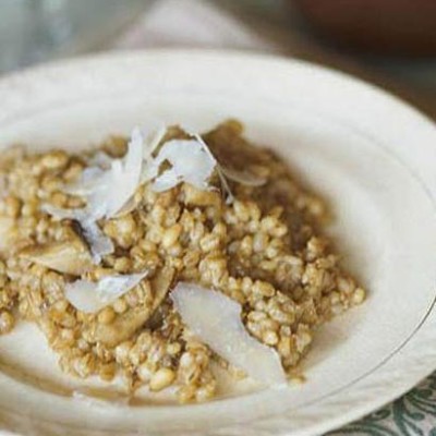 Barley risotto