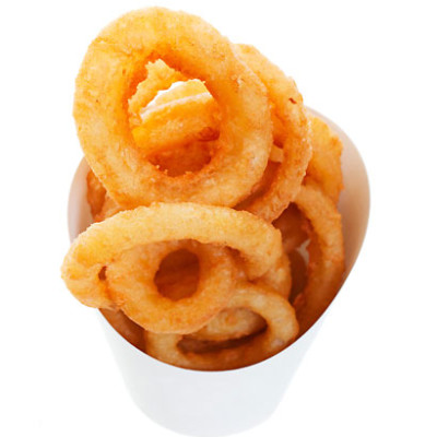 Beer battered onion rings