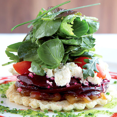 Beetroot tarts