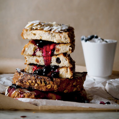 Blueberry French toast