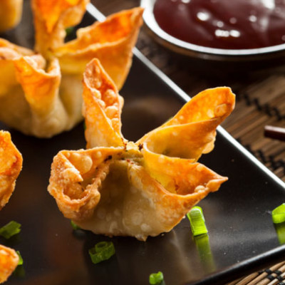 Chicken wontons