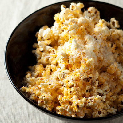 Chilli and Parmesan popcorn