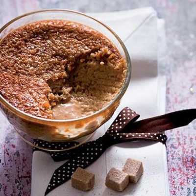 Coconut caramel sticky pudding