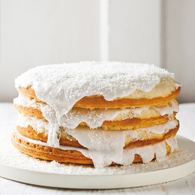 Coconut milk cake