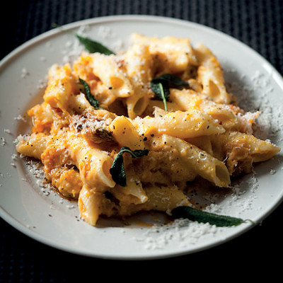 Creamy butternut pasta