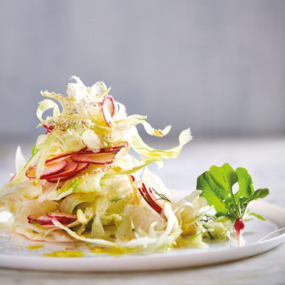 Crunchy fennel-and-radish salad