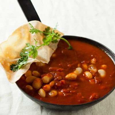 Curried bean stew