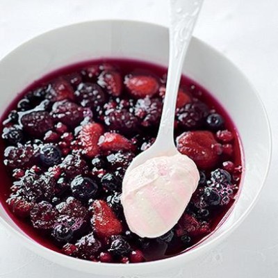 Festive berry jelly