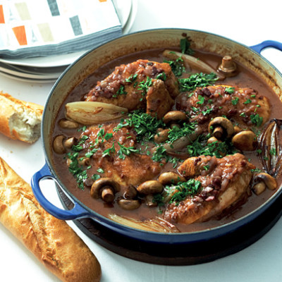 French coq au vin