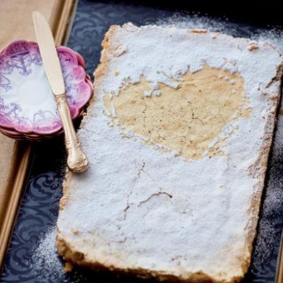 Granadilla shortbread