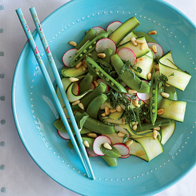 Green summer salad