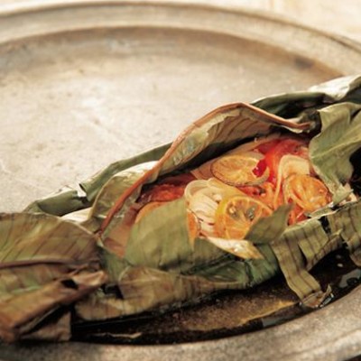 Indian spicy baked fish