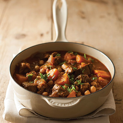 Lamb, chickpea and butternut stew