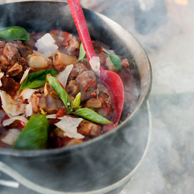 Lamb curry filling for bunny chow