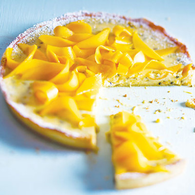 Mango tart