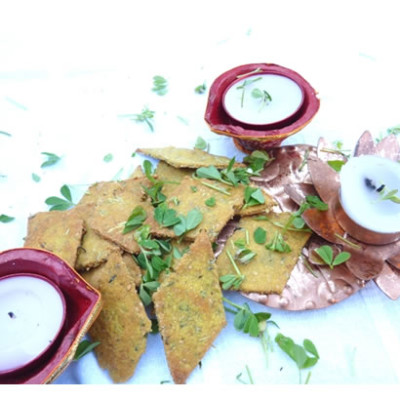 Methi puri (Indian fenugreek bread)