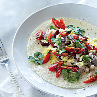 Mexican refried beans