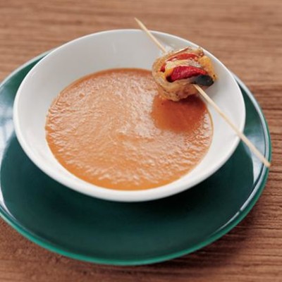 Moroccan sweet pepper soup