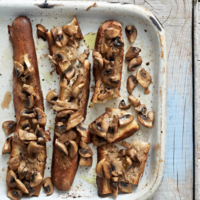 Mushroom crostini