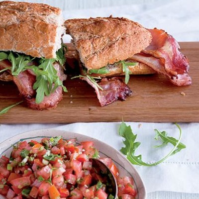 New-style BLT sandwich