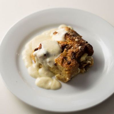 Panettone bread pudding