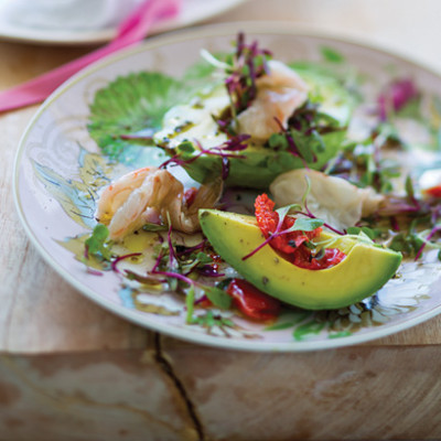 Peppadew-prawn ceviche