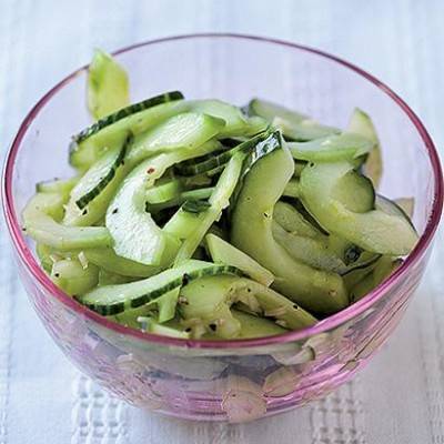 Pickled cucumber salsa