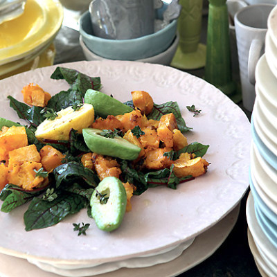 Roast butternut salad