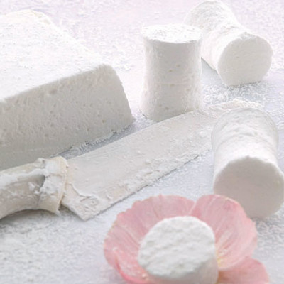 Rose-water marshmallows