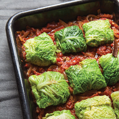 Savoy cabbage rissoles