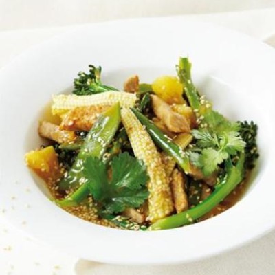 Sesame stirfry