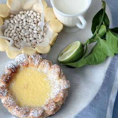 Shortbread lemon tarts