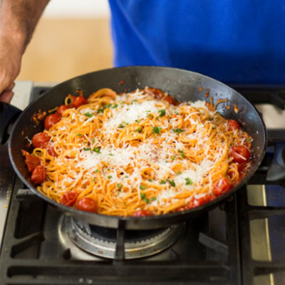 Spaghetti aglio, olio e peperoncino