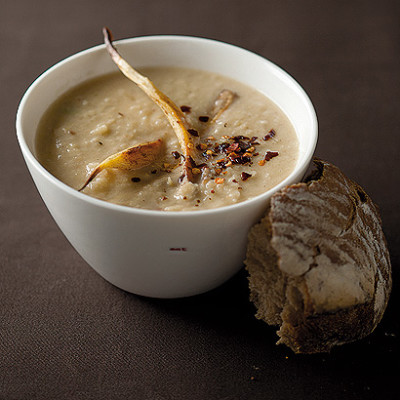 Spiced parsnip soup