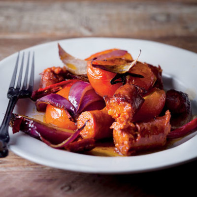 Spicy chorizo breakfast stir-fry