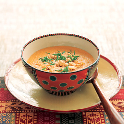 Spicy peanut soup