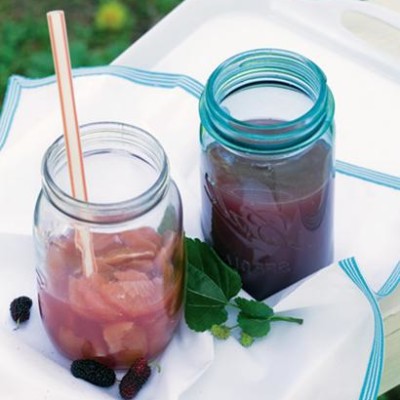 Frozen grapefruit cocktail