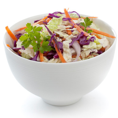 Super healthy, spicy coleslaw