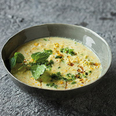 Sweetcorn soup