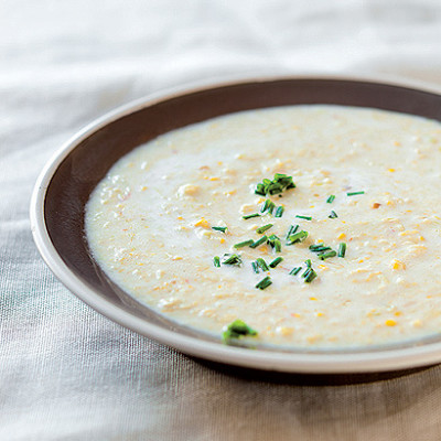 Thai coconut and corn soup