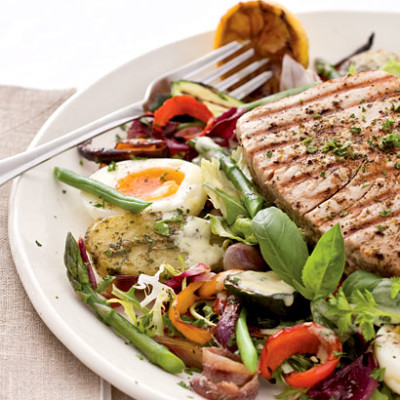 The perfect salade nicoise