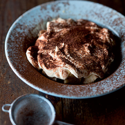 Tiramisu with Kahlua and mascarpone